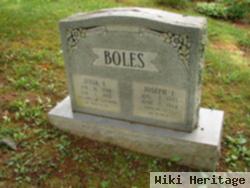 Joseph Lee "dud" Boles