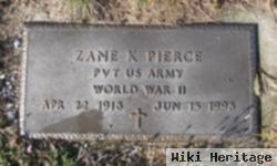 Zane K Pierce