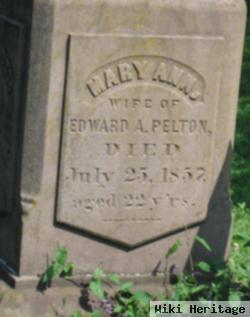 Mary Ann Pelton