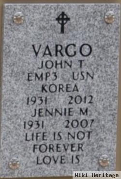 John T Vargo