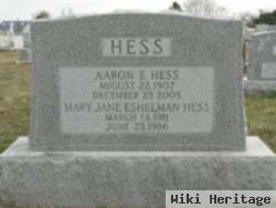 Mary Jane Eshelman Hess