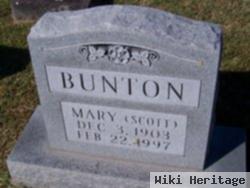 Mary Scott Bunton