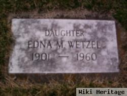 Edna M Wetzel