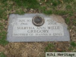 Martha Ann Wille Gregory