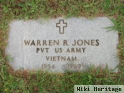 Pvt Warren R. Jones