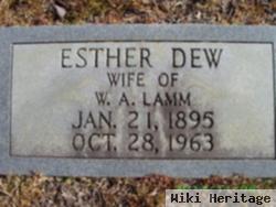 Willie Ester "esther" Dew Lamm