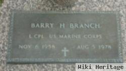 Corp Barry H Branch