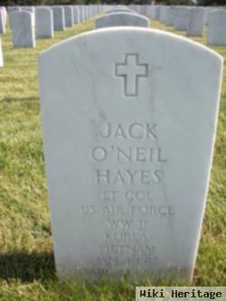 Jack O Neil Hayes