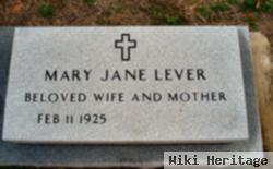 Mary Jane Lever