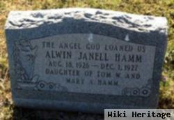 Alwin Janell Hamm