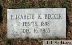 Elizabeth K. Becker