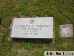 Elizabeth N Timmons