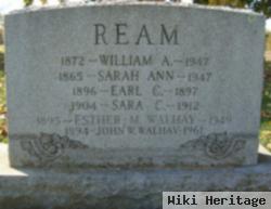 Sarah Ann Henry Ream