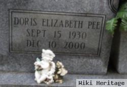 Doris Elizabeth Pee Mcdonald