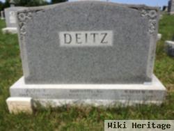 Dorothy C Deitz