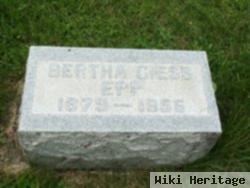 Bertha Giess Epp