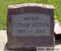 Esther Pearl Gorkow Heiden