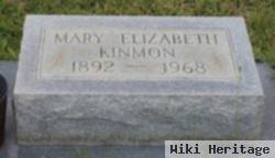 Mary Elizabeth Mcdonald Kinmon