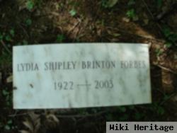 Lydia Shipley Brinton Forbes