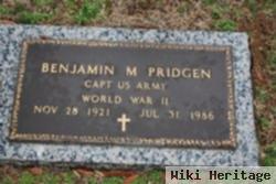 Benjamin M Pridgen