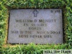 William D Mcnutt