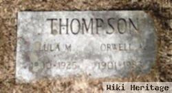 Lula M. Wheeler Thompson