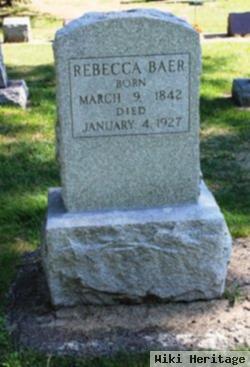 Rebecca Baer