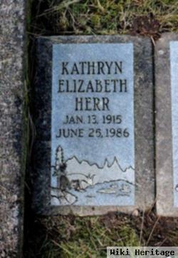 Kathryn Elizabeth Herr