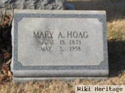 Mary A Hoag