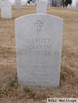 Dewitt Calvin Slaughter, Jr