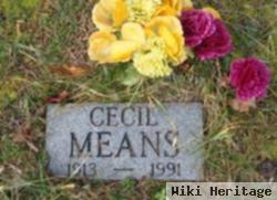 Cecil George Means