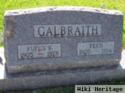 Rufus B. Galbraith