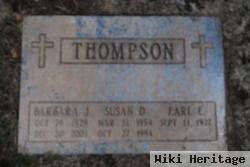 Earl E Thompson