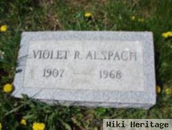 Violet R Adams Alspach