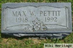 Max W. Pettit