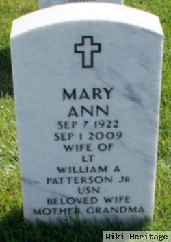 Mary Ann Patterson