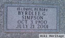 Byrdlee G. Simpson