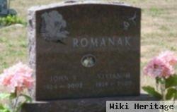 John V Romanak