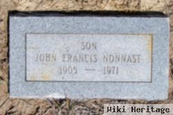 John Francis Nonnast