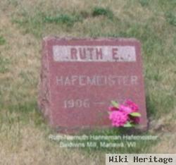 Ruth Esther Emilie Niemuth Hafemeister