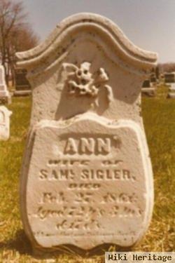 Ann "nancy" Taylor Sigler