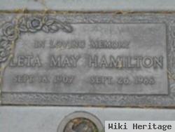 Leta May Johnson Hamilton