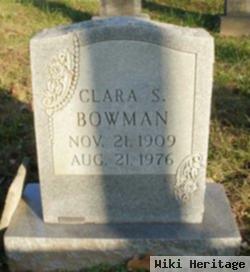 Clara S Bowman