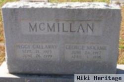 Peggy Callaway Mcmillan