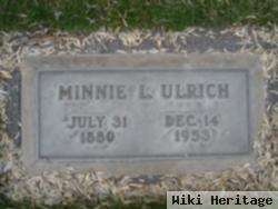 Minnie Lillian Rudershausen Ulrich