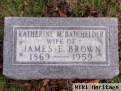 Katherine Marilla "kate" Batchelder Brown