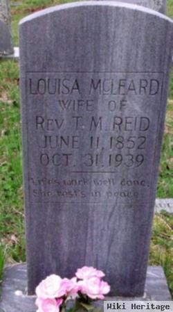 Sally Louisa "lou" Mcclurd Reid