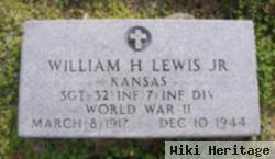 Sgt William H Lewis, Jr