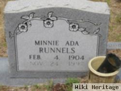 Minnie Ada Cliburn Runnels