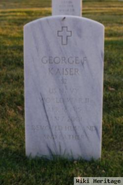 George F Kaiser